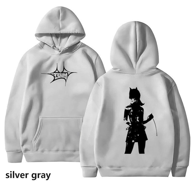 Moletom com Capuz Estampado Anime TBIN - Moletom Pulôver Versátil e Solto para Casais