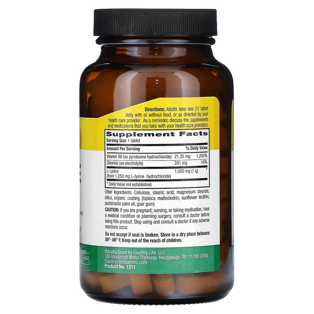 L-Lysin, 100 Tabletten