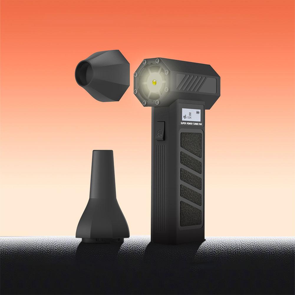 Multipurpose Jet Fan Cordless Computer Cleaning Blower Tool Rechargeable 130000RPM for Keyboard Computer Car and Home Cleaning