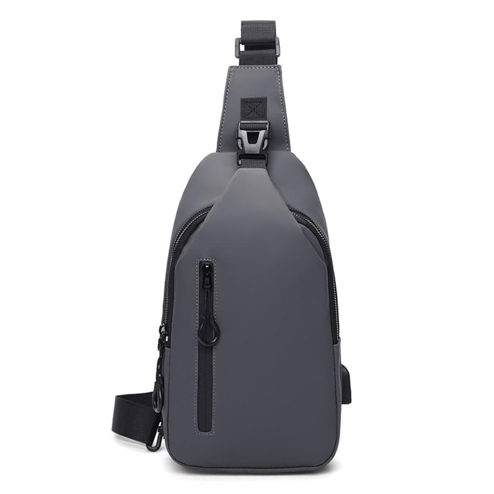 Oxford Cloth Men's Chest Bag Large Capacity Sports Walking Bag Outdoor Crossbody Bag  Cycling