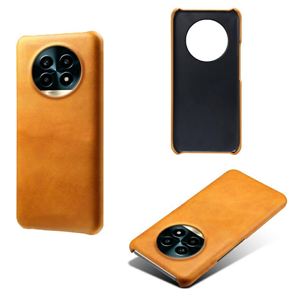 For Realme 13 Pro 5G (Global)/13 Pro+ 5G (Global) Case Calf Texture PU Leather Hard PC Protective Phone Cover