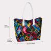 Colorful Geometric Pattern Tote Bag Fashion Casual Large Capacity Daily Ladies Shoulder Bag