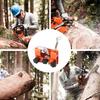 Orange Hand Cranked Chainsaw Sharpener 30 degrees  Portable Manual Chainsaw Chain Sharpening Jig Tool