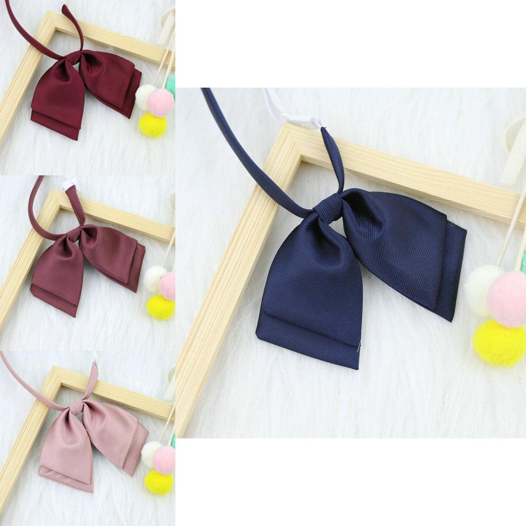 School Uniform Collar Flower With Satin Ribbon For Girls And Teens
