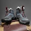 TUINANLE New Trend Men's High-Top Non-Slip Hiking Shoes Hiking Outdoor Wear-Resistant Platform Travel Boots