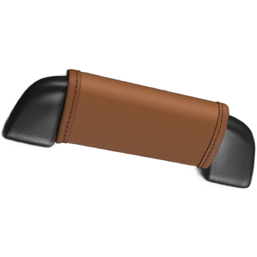 1pcs Car Handle Protector Versatile Car Roof Handle Cover Leather Protective Sleeve Sweat Absorbent Anti Car Interior Accessory