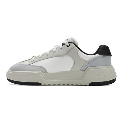 Dinamica Casual Classic Retro Simple Versatile Wear-Resistant Low-Top Skate Shoes Men Sneaker White Gray F12M542204FSV