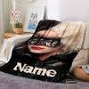 Custom Name Starlit Fashion Journey blanket for Couch & Bed, Plush Cozy Fuzzy Blanket Super Soft & Warm Blankets for Fall and Winter. 0908149