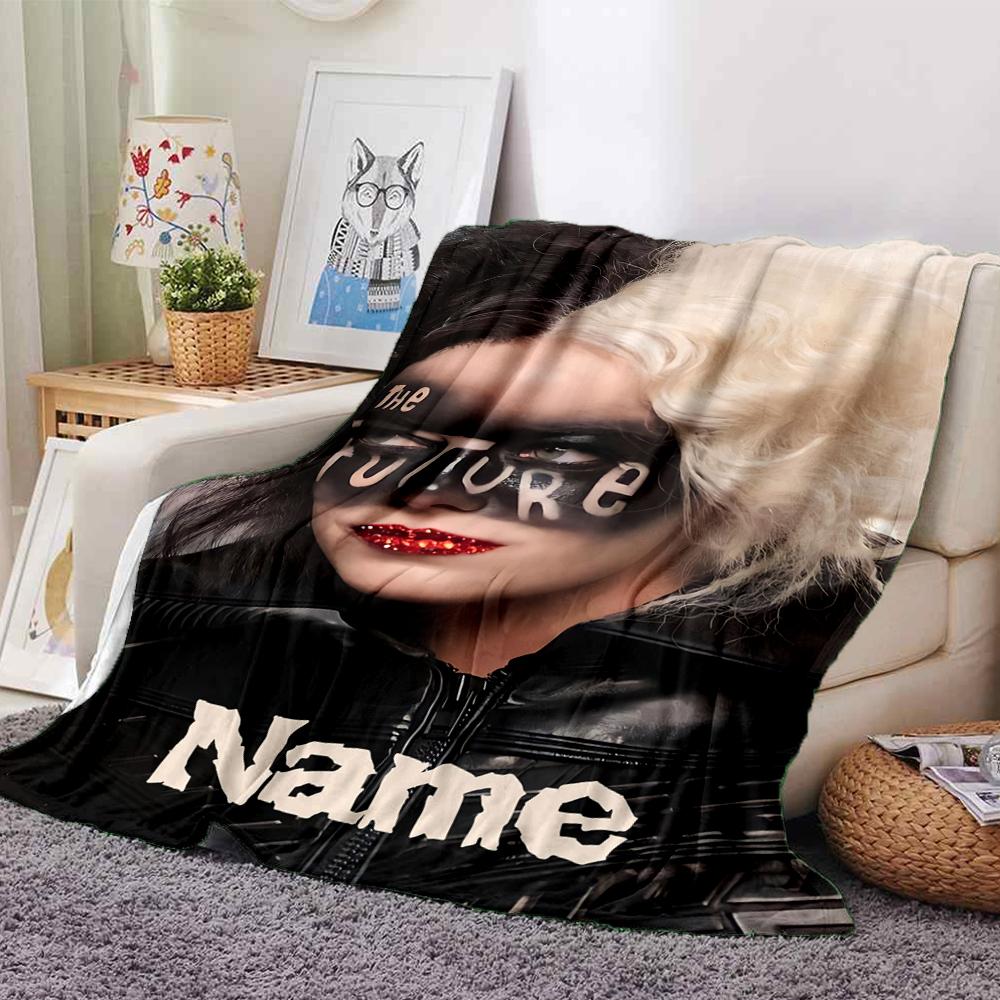 Custom Name Starlit Fashion Journey blanket for Couch & Bed, Plush Cozy Fuzzy Blanket Super Soft & Warm Blankets for Fall and Winter. 0908149