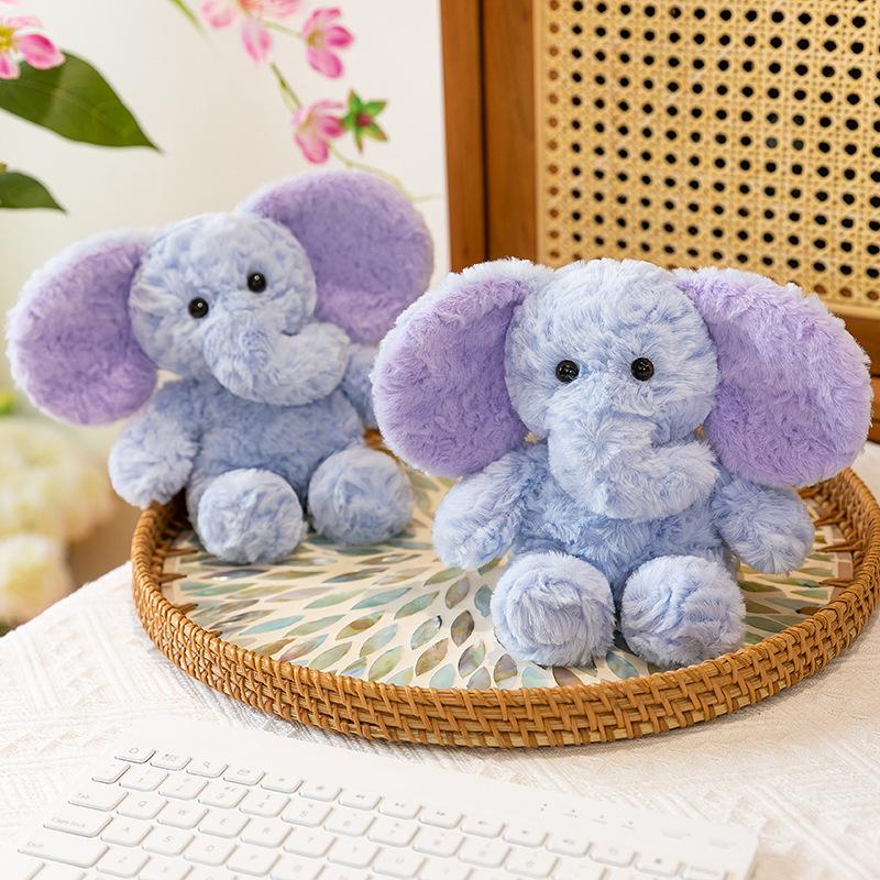 Matcha scented baby elephant Zhuoban palm treasure doll plush toy pendant doll keychain birthday gift