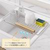 Paniki Dish Stainless Over the Space Dish Drying Heavy Dish Storage Drainer, Expandable, Steel, Sink, Saving, Stand, Foldable, Compact, Rack,