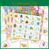 Easter Themed Interactive Entertainment Desktop Card Bingo Game Set Prop