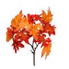 Autumns Velvety Touch Plant Collection Artificial Maples Leaf Pinecones Berries Cluster Long Time Fall Decors For Mantelpieces And Entryways