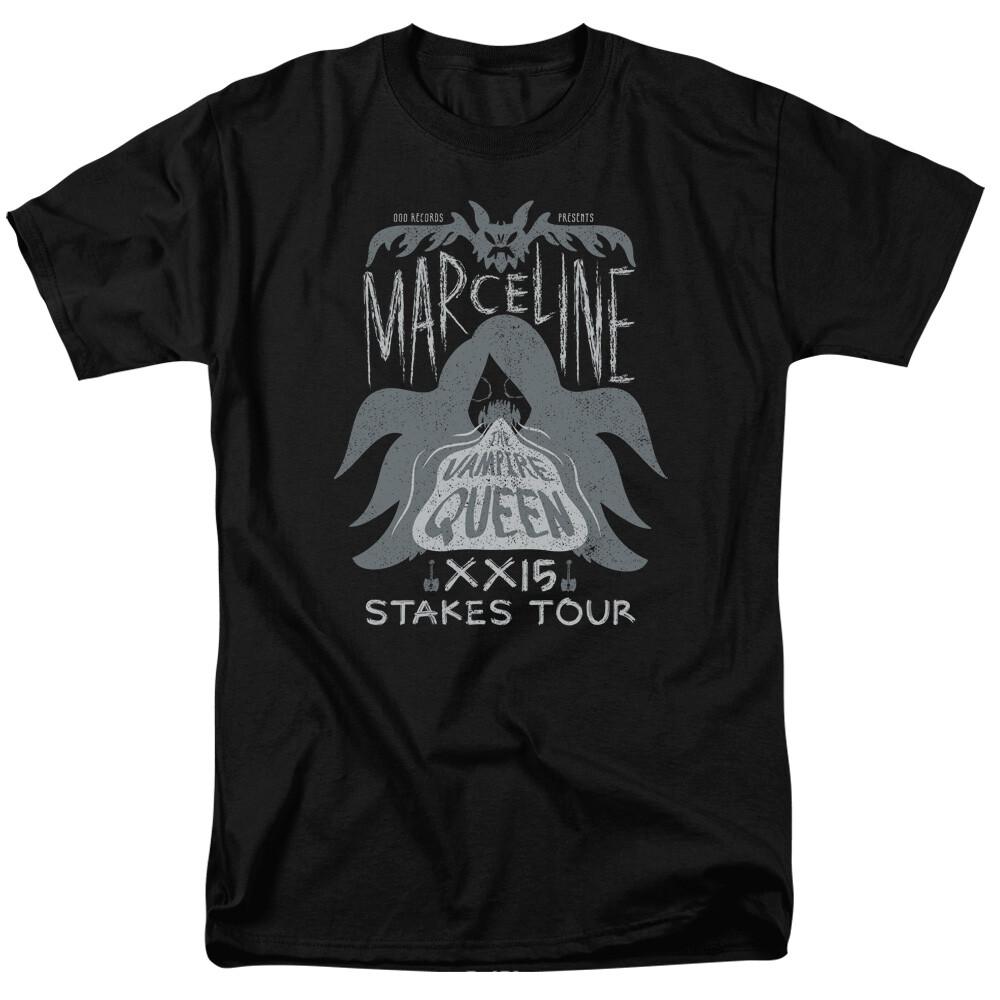 Adventure Time Marceline Concert T Shirt Mens Licensed Cartoon Merchandise Black XXXL