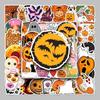 50Pcs Halloween Cartoon Stickers Waterproof Graffiti Decals For Luggage Laptop Water Cup Skateboard Tablet Cup DIY Holiday Decor