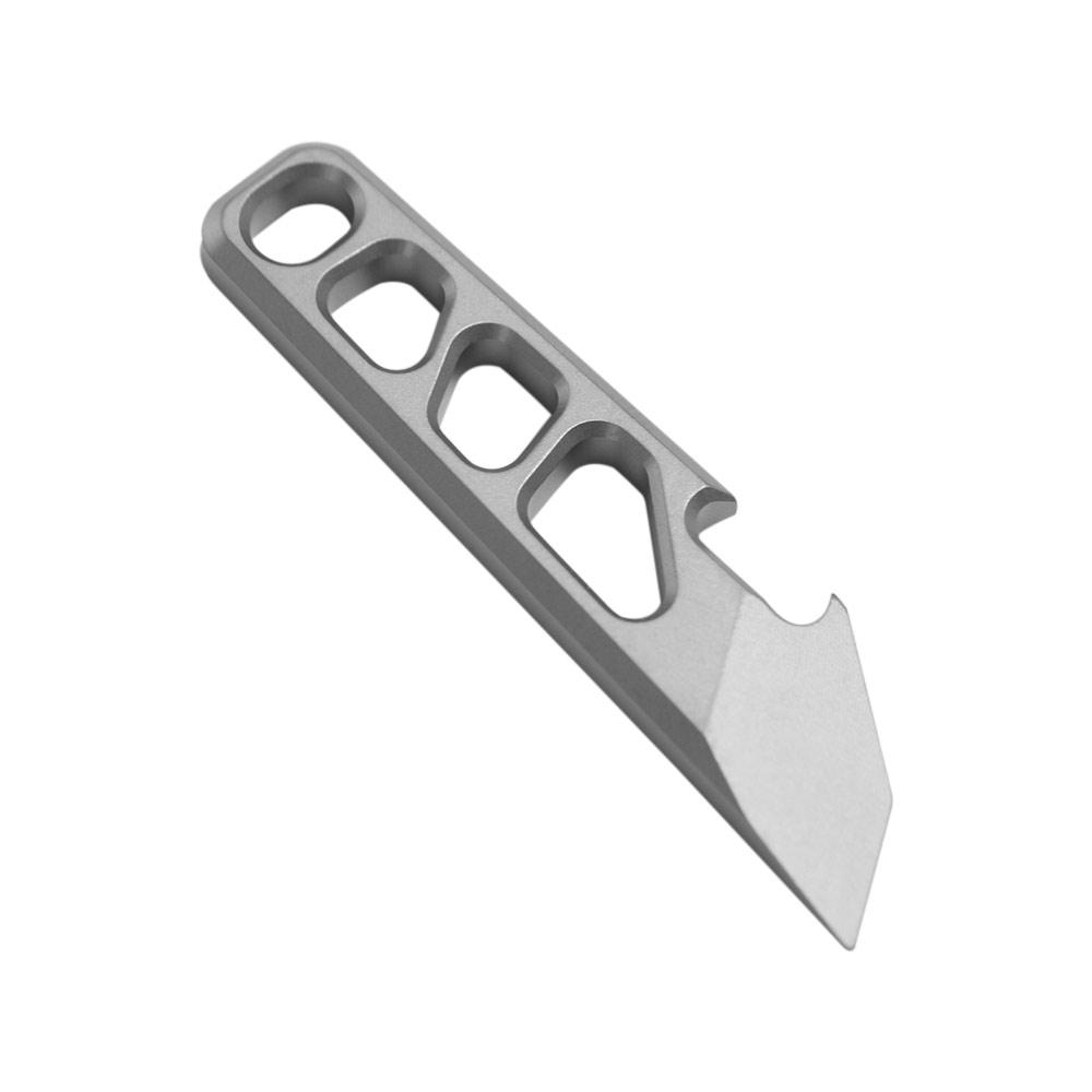 55mm Bottle Opener Multipurpose Keychain Pendant Wrench Mini Pry Bar Key Holder