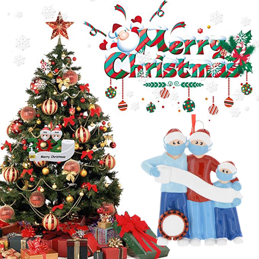 Personalized Survived Family Of Ornament 2020 Christmas Holiday Decorations