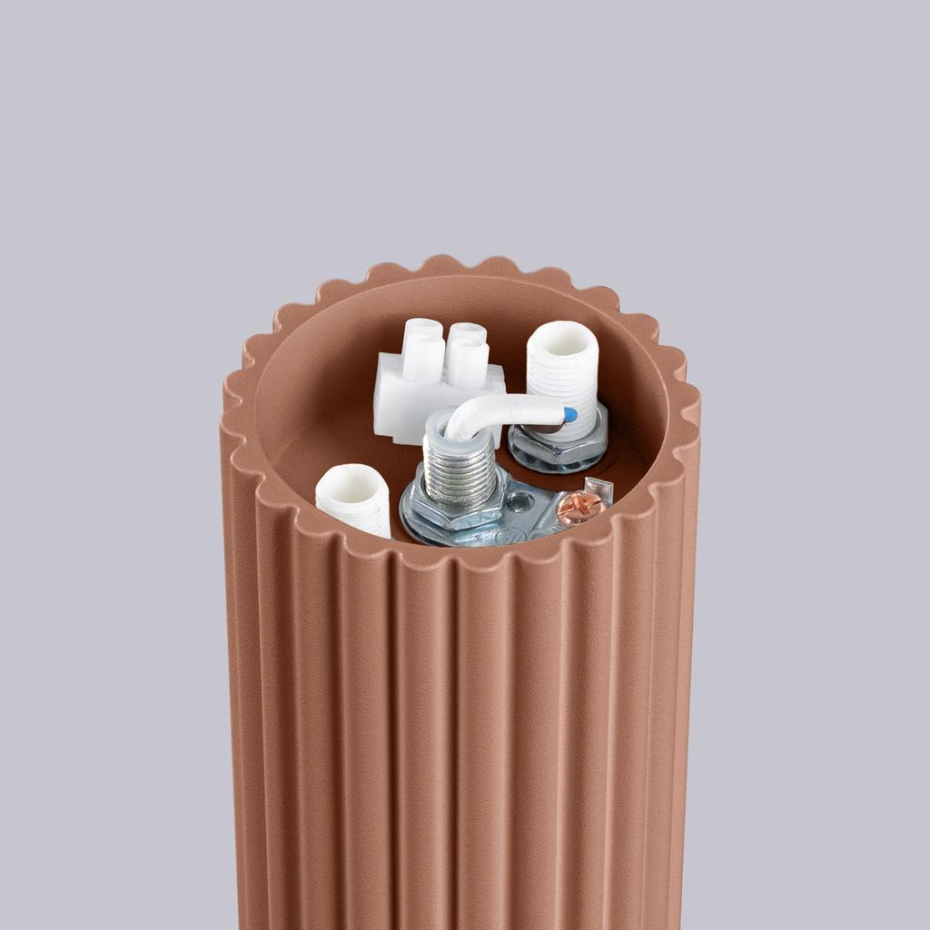 Plafon Halo Ip44 1 G9 Mocca Alu Sollux Sl.1733