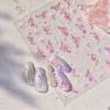 Tomoni Shell Light Nail Stickers: Must-Have Snake Nail Decals for Phones and Stationery