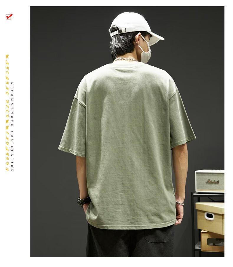 2024 Sommartrend Herr T-shirt med Korta Ärmar