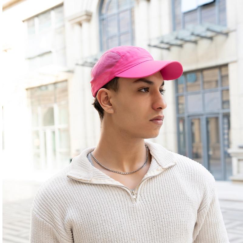 Cappellino da Baseball Leggero Cappellino Estivo da Corsa Cappello da Sole Traspirante per Sport all'Aperto Pesca Snapback Regolabile
