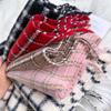 Classic Multi-color Plaid Scarf Cashmere Feeling Woman Acrylic Scarves Warm Checkered Scarf Lady Winter Foulard Bufanda Shawl
