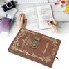 Password Book Multipurpose Portable Fashionable Exquisite Europn   Vintage Lock Diary for Writing