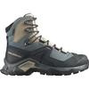 Salomon QUEST ELEMENT WOMEN Size WEATHER GORE-TEX Hiking/Trekking Shoes, L41457400, 24.5 Cm, EBONY/RAINY DAY/STORMY