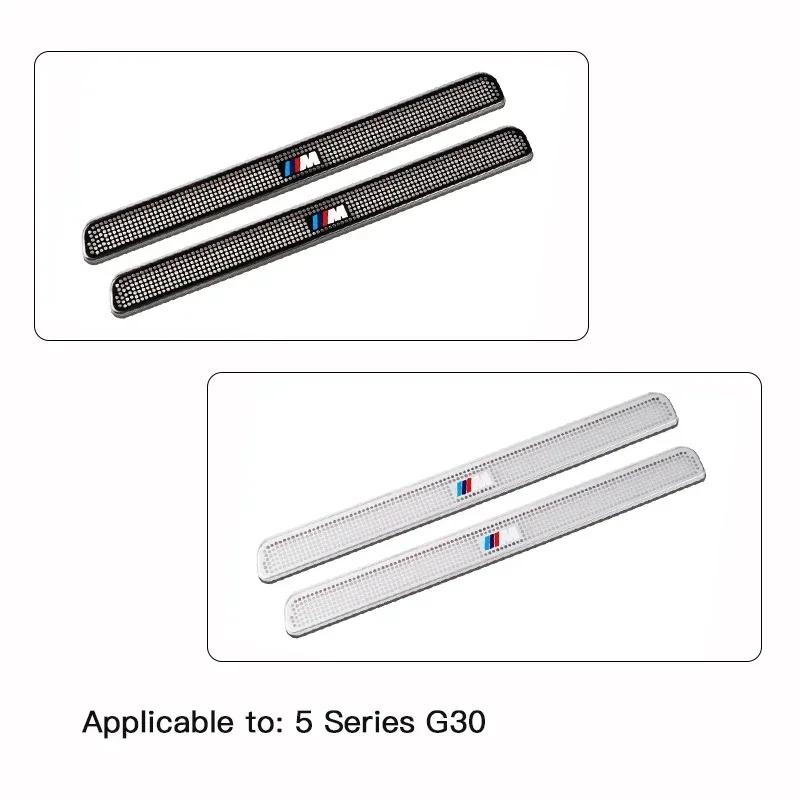 

-Car Interior Seat Air Outlet Cover Dust Proof Protector For BMW 3 4 5 7 Series F30 G20 G22 G23 G26 F10 G30 G32 X1 X2 X3 X4 X5 X 2Pcs Silver