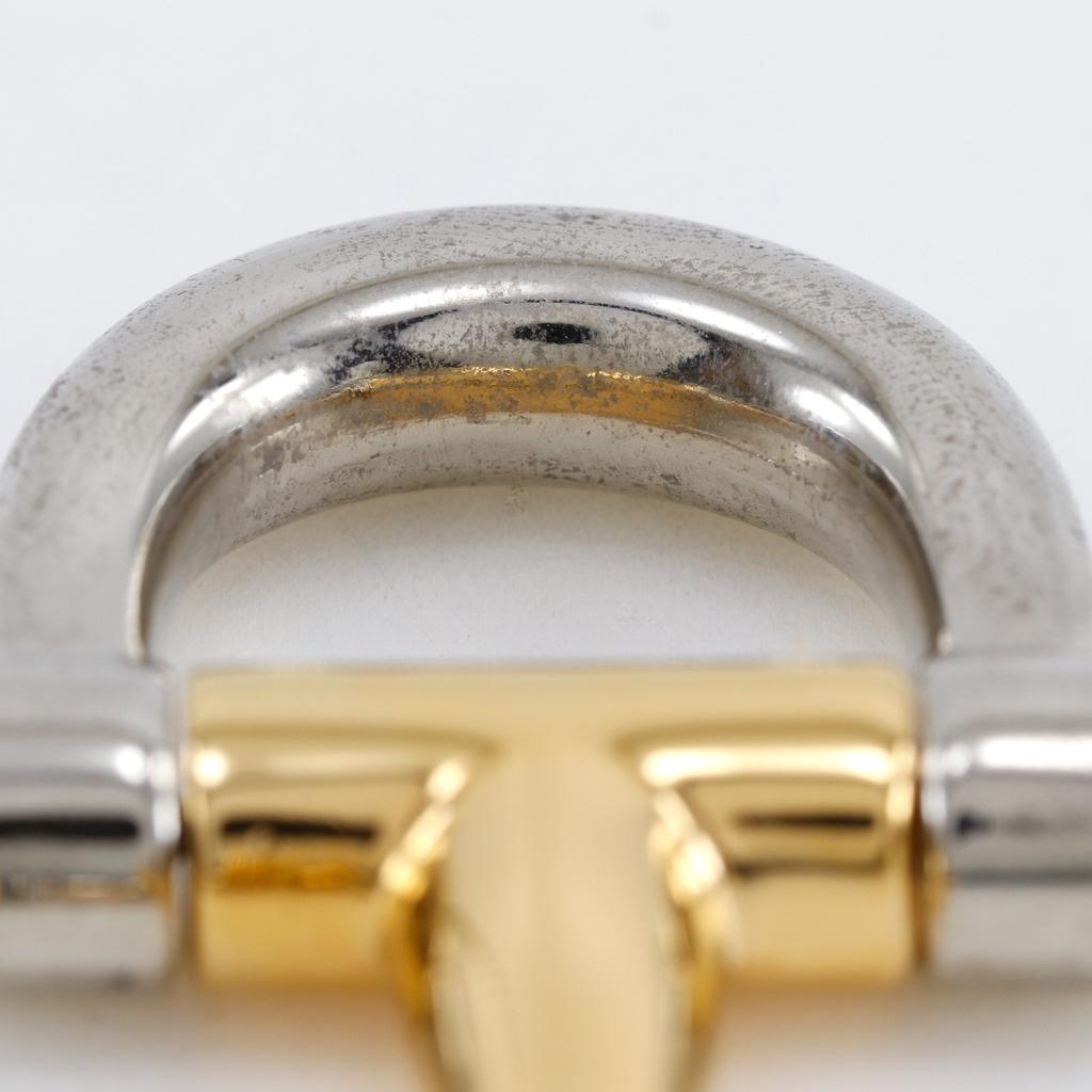 Gucci Horsebit Key Ring metallic/Plated Gold Unisex Used