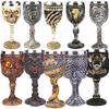 Yaratıcı 3D Gotik şarap kadehi Tarzı Içerir Ejderha Pençesi Viking kafatası iskelet Punk şarap bardağı Cadılar Bayramı Hediyeler Bar Drinkware Bardak