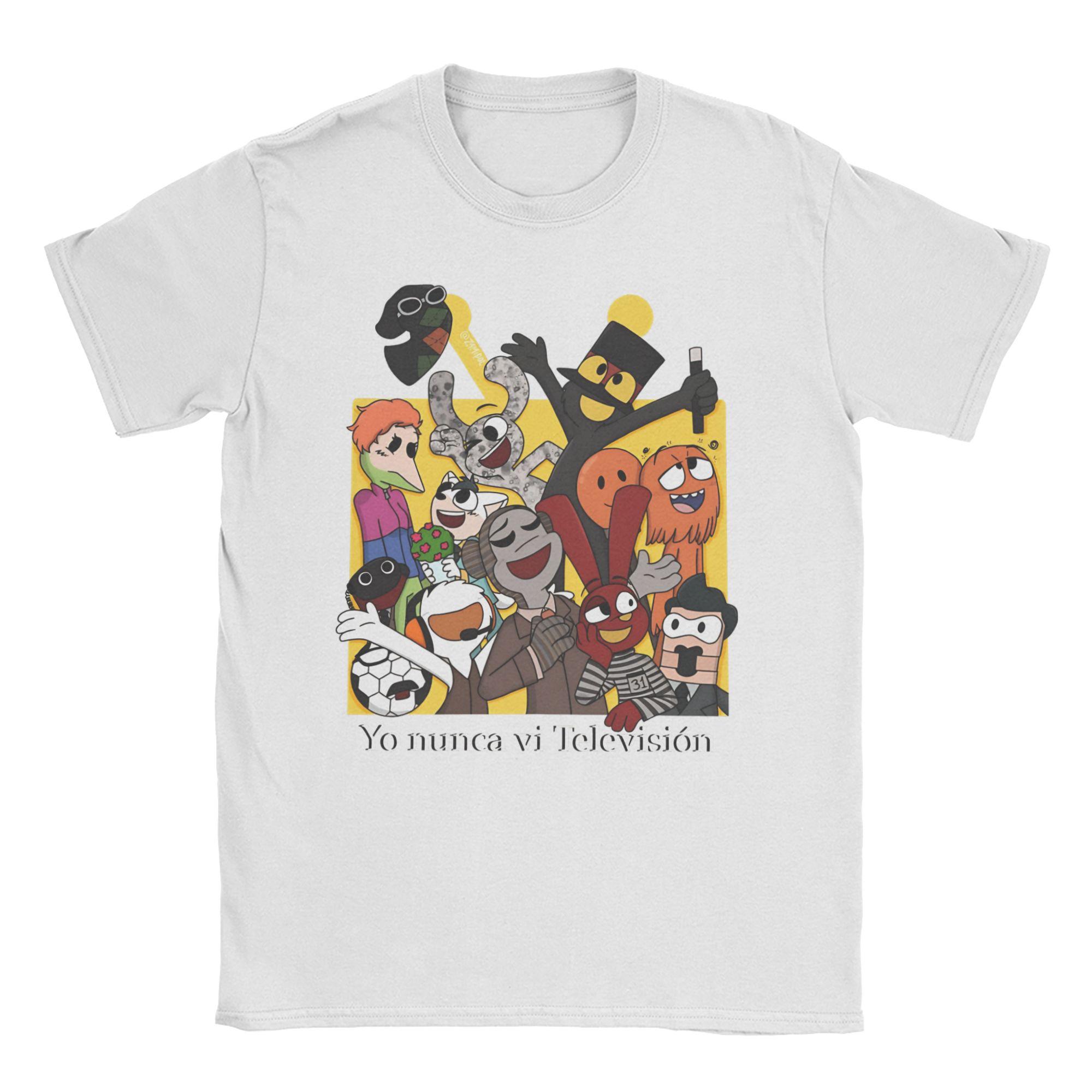 

Men Womens TShirts Cute Bodoque 31 Minutos Vintage Cotton Tee Shirt Short Sleeve T Shirts Round Neck Tops Classic S