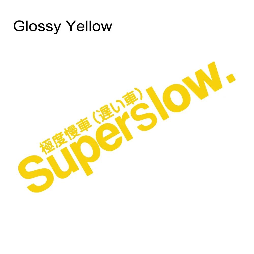 1Pcs Superslow Motorcycle Personalized Stickers Decoration Waterproof Oilproof Motorbike Tape Decal Moto Universal Accessories