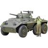 Tamiya 1/35 Military Miniature Series No.228 US Army Light Armored Vehicle M8 Greyhound Plastic Model Kit