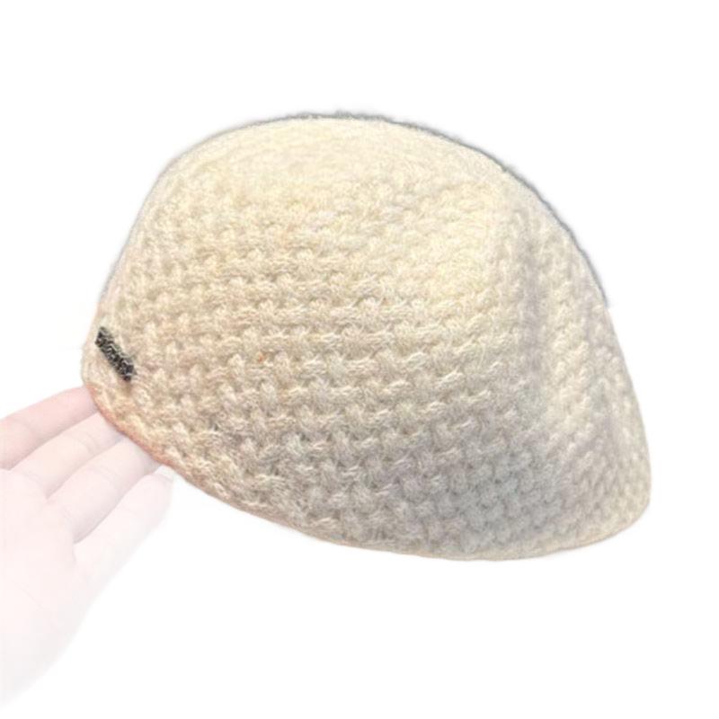2025 Autumn/Winter Korean Two-Way Beret: Chic Women's Painter Hat for a Slimmer Face