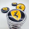 4pcs High Quality 64mm Car Wheel Hub Cover Center Caps for 56mm Donkey Logo Racing Styling Badge Emblem Accessories