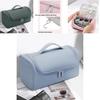 Travel Hair Dryer And Curling Iron Organizer Pu Storage Bag For Bathroom And Vacation Use