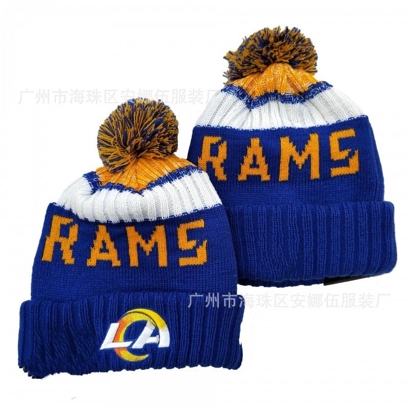 2026 Winter Warm Knit Hat Embroidered Sports Team Cap Men Women