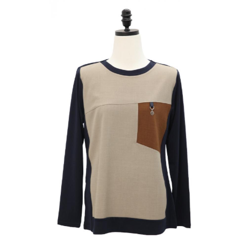 Shiz Madam Women S Blocking DecoraTion T ShirT T57484