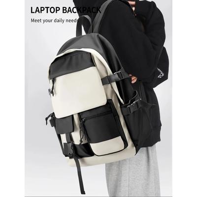 Fashion School Backpack Elementary Middle School Large Capacity Fashion Boys Girls Laptop Backpack Computer Bag Back To School