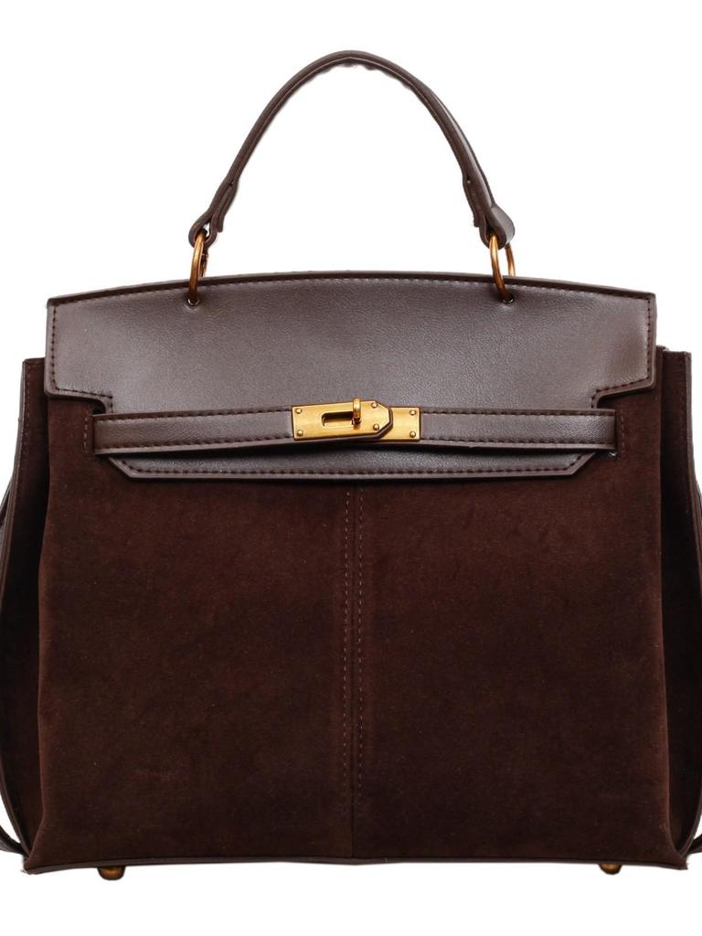 2025 Retro Frosted Kelly-Style Handheld & Crossbody Bag for Women - Autumn/Winter Fashion