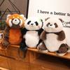 Toy Plush Panda Cartoon Child Bedroom Decoration Scene Doll Raccoon Backpack