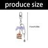 Taro Shade Napoleon Phone Chain Handcraft Beadwork Accessory for Everyday Use