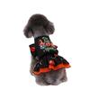 Halloween Pumpkin Witch Dress Christmas Reindeer Skirt Funny Festival Costume for Small Dogs Cats