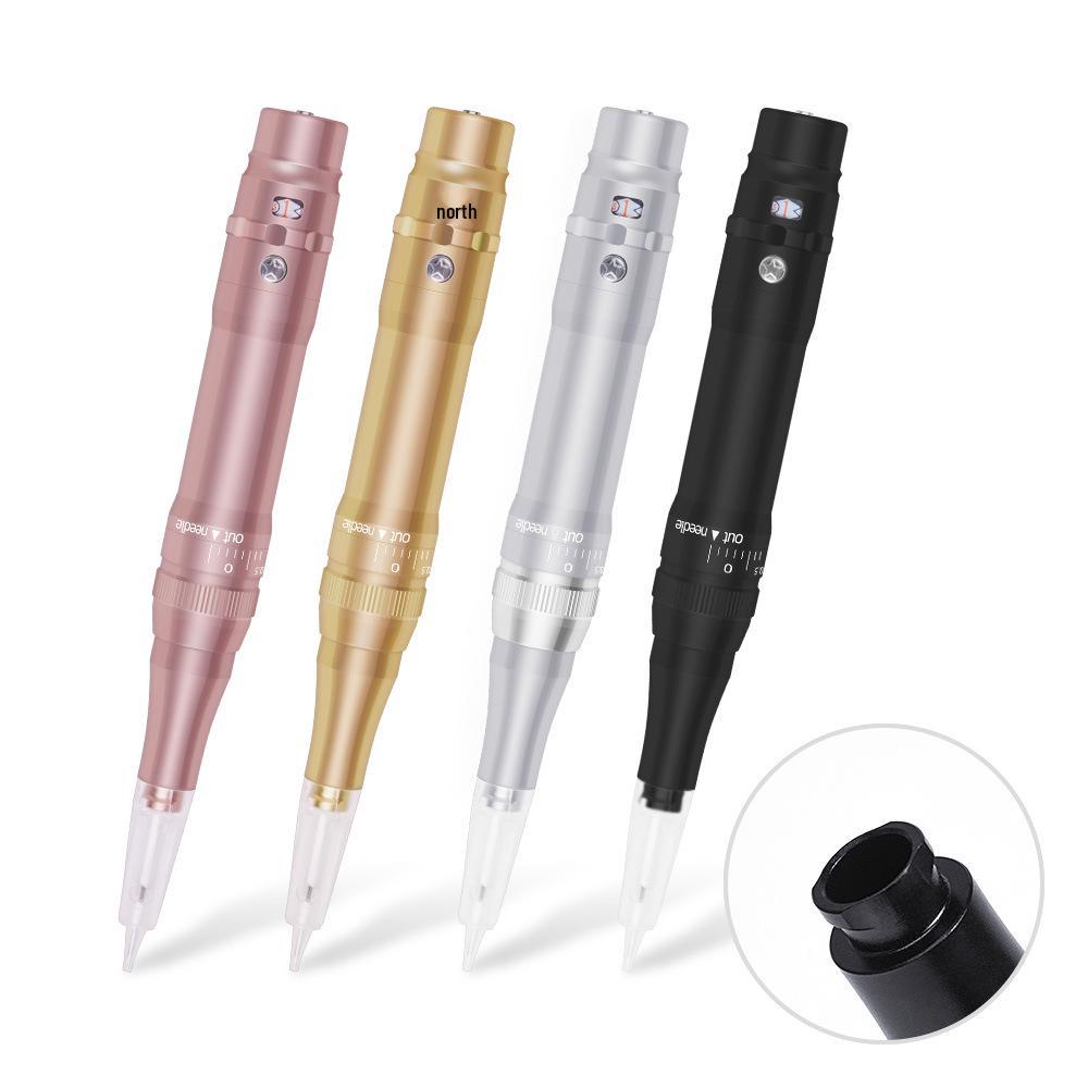All-in-One Rechargeable PMU Machine for Eyebrows, Lips, Eyeliner: Battery-Powered Microblading & Shading Tool