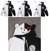 Stilingas unisex Danganronpa Monokuma Cosplay Hoodie su patogiu minkštu audiniu
