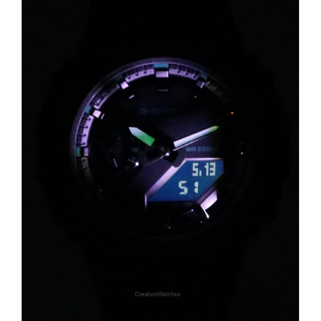 Casio G-Shock Analog Digital Black Dial Quartz GMA-S2100GA-1A GMAS2100GA-1 200M Womens Watch