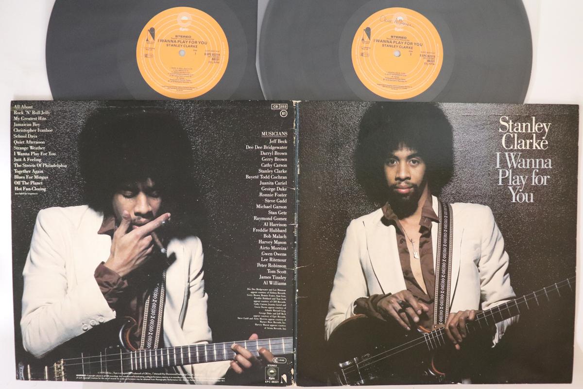 

LP Record STANLEY CLARKE - I Wanna Play For You EPC88331 EPIC 1979 UK Jazz Used