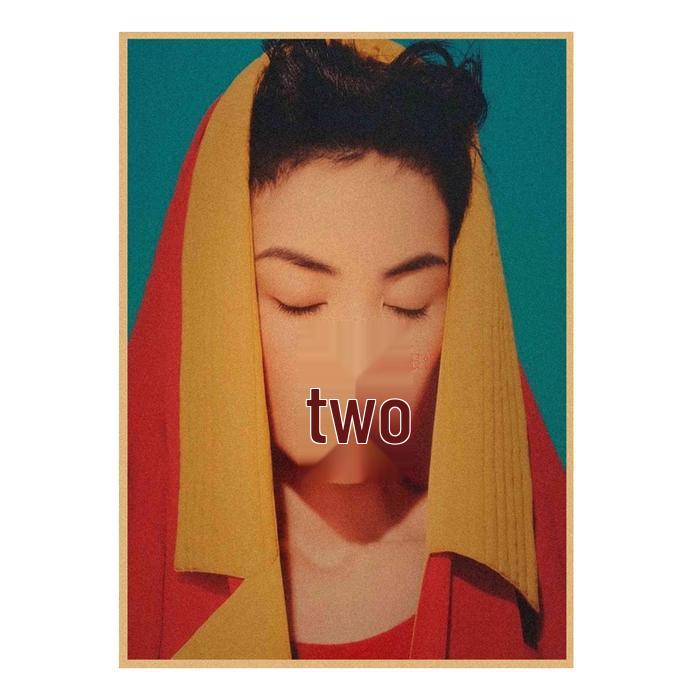 Faye Wong Retro Nostalgic Poster - Hong Kong Star Wall Art for Cafe or Bar Decoration 29.7X42cm(A3 size)
