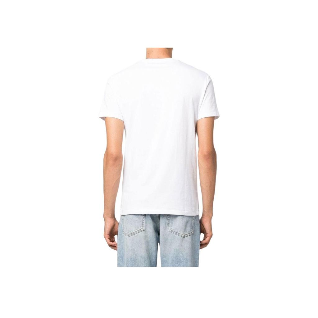 Polo Ralph Lauren Ss22 Large Logo Letter Print Crew Neck Short Sleeve T-Shirt Men Tops White 710860829-008